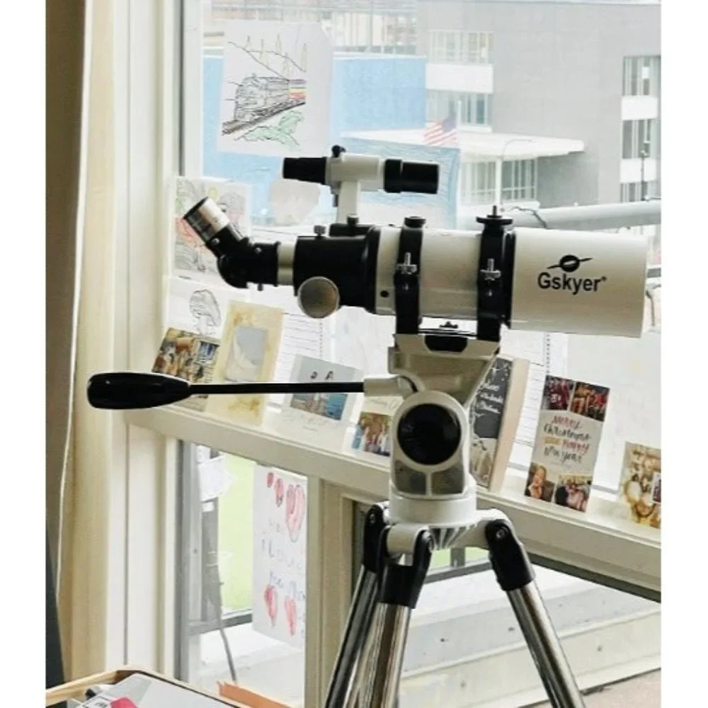 Gskyer Telescope, Telescopes, 80mm AZ Space Astronomical Refractor Telescope